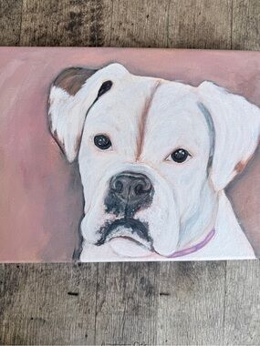 RIKKISRATPACK Custom painting of a Boxer